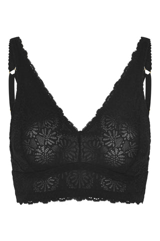 product image of Aberdevines wireless bralette made of ethically sourced materials with extra support and size adjustable straps